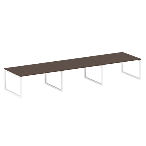 Переговорный стол на О-обр. м/к Metal System Quattro 50БО.ПРГ-3.4 фото 4