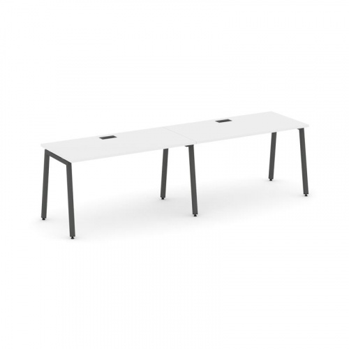 Style Project Рабочая станция 1 сторон. SN-4A.ORS-023 Акация Лорка/Металл Антрацит 2760*800*750 фото 19