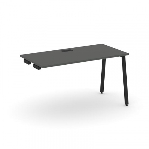 Style Project Стол-приставка к опор. элем. SN-4A.OPRS-013 Антрацит/Металл Белый 1380*700*750 фото 2