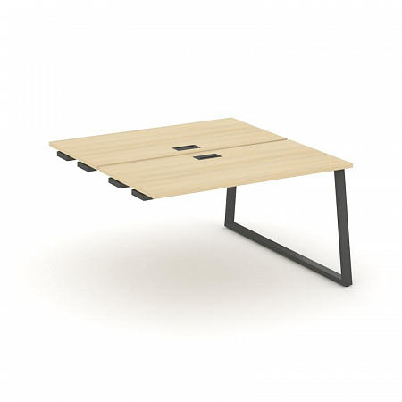 Style Project Стол-приставка к опор. элем. SN-6T1.DPRS-014 Акация Лорка/Металл Антрацит/Заглушка Пла