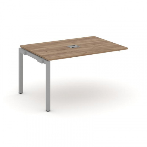 Style Project Проходной наб. элем. перег. стола SN-5P.NSPRG-002 Вяз Благородный/Металл Белый 1180*98 фото 22