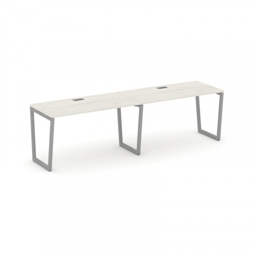 Style Project Рабочая станция 1 сторон. SN-4T2.ORS-013 Акация Лорка/Металл Антрацит/Заглушка Пластик фото 11