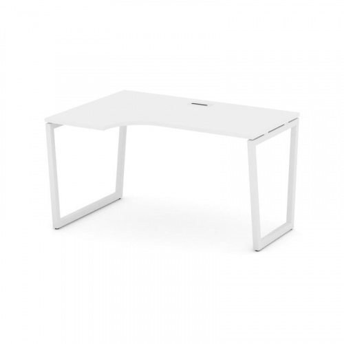 Style Project Стол рабочий эргоном. SN-4T2.SPA-021(L) Акация Лорка/Металл Антрацит/Заглушка Пластик фото 16