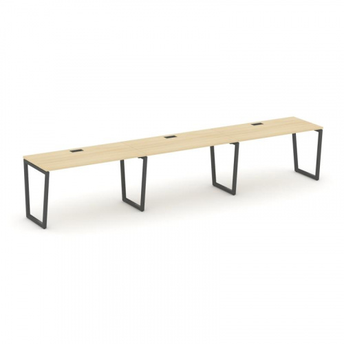 Style Project Рабочая станция 1 сторон. SN-4T2.ORS-051 Акация Лорка/Металл Антрацит/Заглушка Пластик фото 28