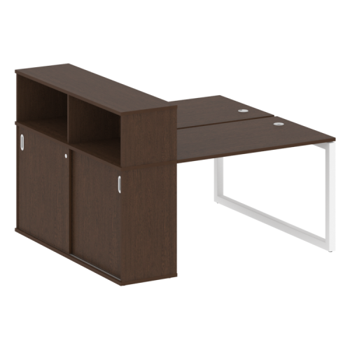 Бенч-система с шкафом-купе на О-обр. м/к Metal System Quattro 50БО.РС-СШК-2.2 фото 9