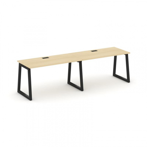 Style Project Рабочая станция 1 сторон. SN-5T1.ORS-001 Акация Лорка/Металл Антрацит/Заглушка Пластик фото 9