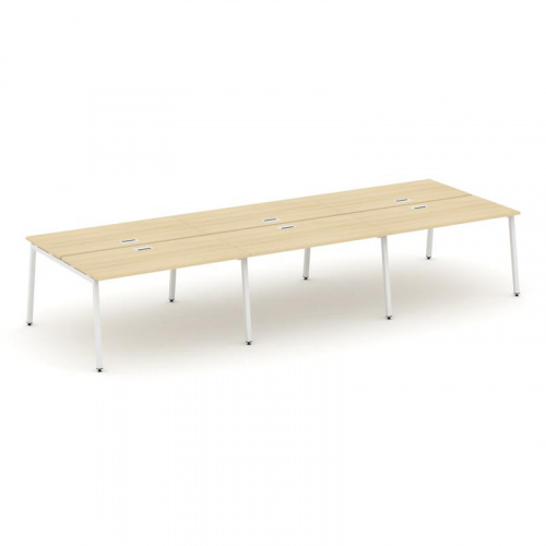 Style Project Рабочая станция 2-х сторон. SN-4A.DRS-063 Белый/Металл Белый 4140*1232*750 фото 22