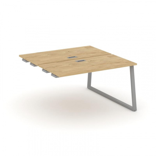 Style Project Стол-приставка к опор. элем. SN-6T1.DPRS-014 Акация Лорка/Металл Антрацит/Заглушка Пла фото 2