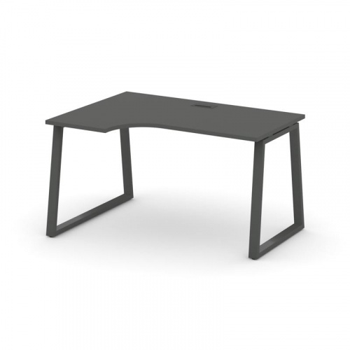 Style Project Стол рабочий эргоном. SN-6T1.SPA-012(L) Акация Лорка/Металл Антрацит/Заглушка Пластик фото 27