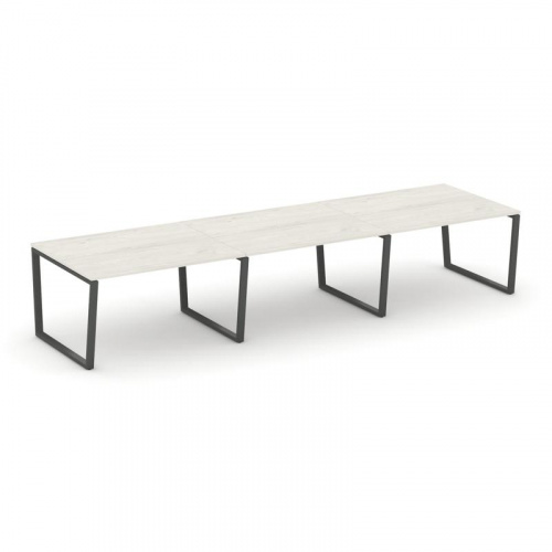 Style Project Стол переговорный SN-6T2.SPRG-054.3 Акация Лорка/Металл Антрацит 4740*1180*750 фото 24