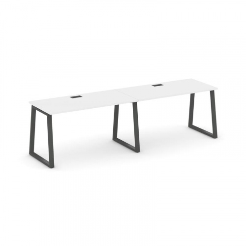 Style Project Рабочая станция 1 сторон. SN-6T1.ORS-001 Акация Лорка/Металл Антрацит/Заглушка Пластик фото 26