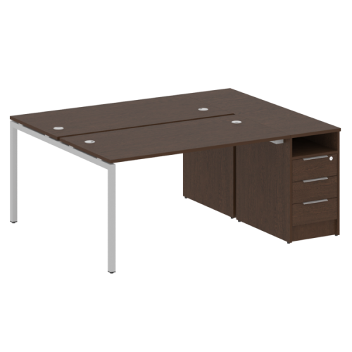 Бенч-система с тумбой на П-обр. м/к Metal System Quattro 40БП.РС-СТП-2.3 фото 11