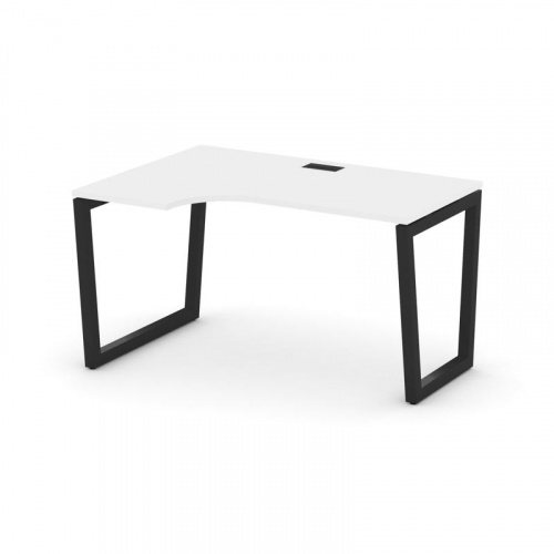 Style Project Стол рабочий эргоном. SN-5T2.SPA-002(L) Акация Лорка/Металл Антрацит/Заглушка Пластик фото 7