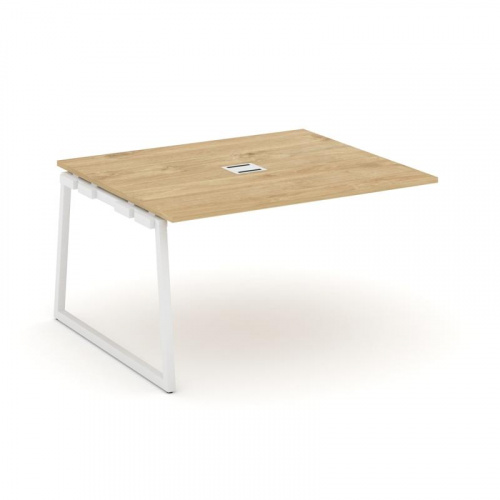 Style Project Проходной наб. элем. перег. стола SN-4T1.NSPRG-033 Акация Лорка/Металл Антрацит/Заглуш фото 3