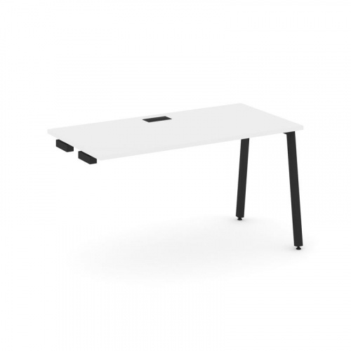 Style Project Стол-приставка к опор. элем. SN-4A.OPRS-013 Антрацит/Металл Белый 1380*700*750 фото 12