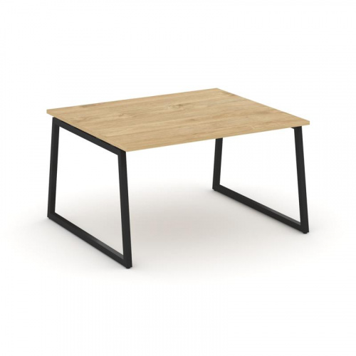 Style Project Стол переговорный SN-4T1.SPRG-033.3 Акация Лорка/Металл Антрацит 1380*1180*750 фото 3