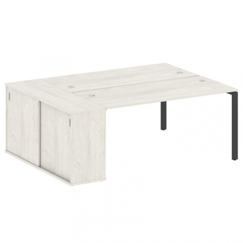 Бенч-система с шкафом-купе на П-обр. м/к Metal System БП.РС-СШК-1.4 фото 12