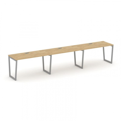 Style Project Рабочая станция 1 сторон. SN-4T2.ORS-051 Акация Лорка/Металл Антрацит/Заглушка Пластик фото 2