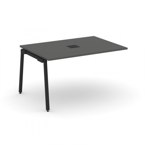 Style Project Проходной наб. элем. перег. стола SN-4A.NSPRG-003 Белый/Металл Белый 1380*980*750 фото 2