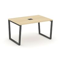 Style Project Стол переговорный SN-6T2.SPRG-004 Акация Лорка/Металл Антрацит/Заглушка Металл Антраци