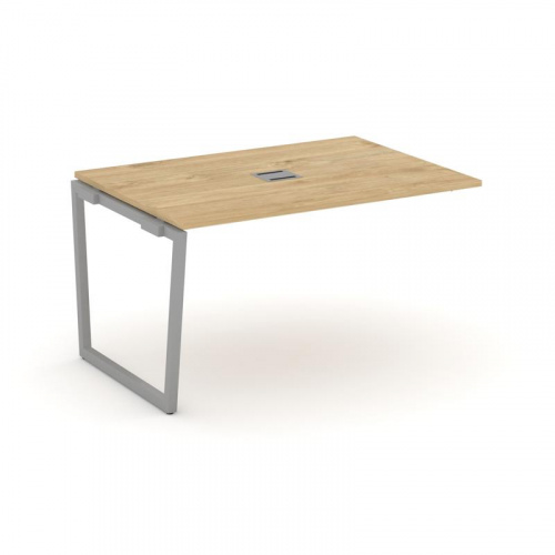 Style Project Проходной наб. элем. перег. стола SN-4T2.NSPRG-002 Акация Лорка/Металл Антрацит/Заглуш фото 2