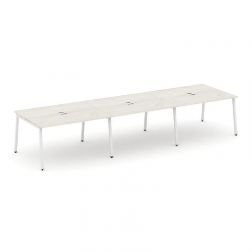 Style Project Стол переговорный SN-4A.SPRG-054 Белый/Металл Антрацит 4740*1180*750 фото 21