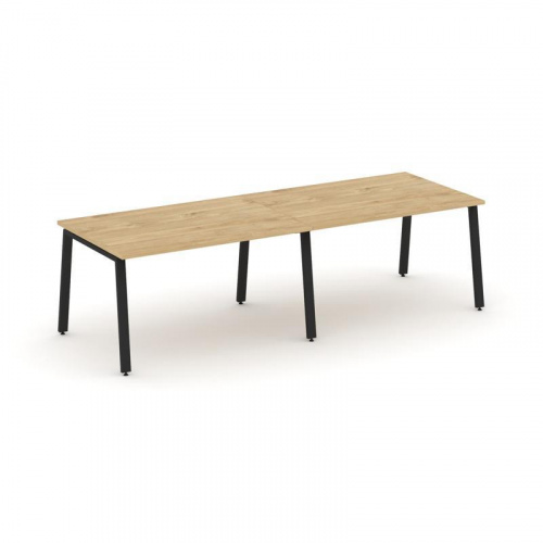 Style Project Стол переговорный SN-6A.SPRG-012.3 Белый/Металл Антрацит 2360*980*750 фото 6