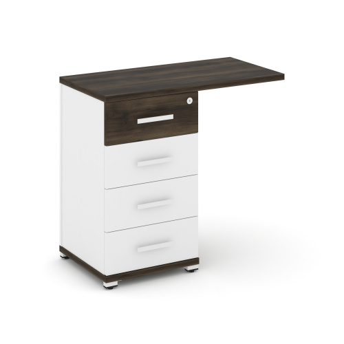 Тумба приставная с 4 ящикам Concept CN.TUS-001 W фото 10 Тумба приставная с 4 ящикам Concept CN.TUS-001 W фото 10