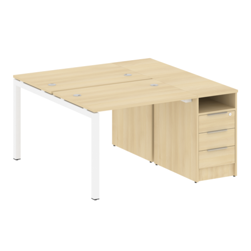 Бенч-система с тумбой на П-обр. м/к Metal System Quattro 50БП.РС-СТП-2.1 фото 15