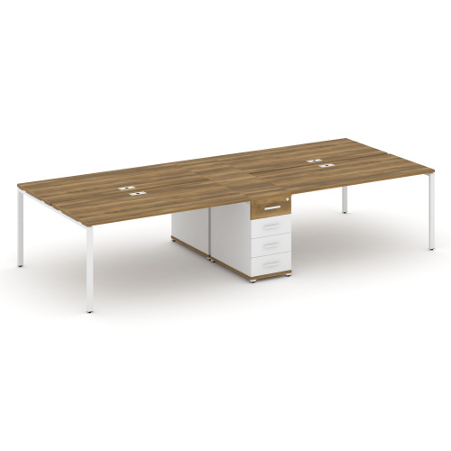 Бенч-система на 4 места с 1 опорной тумбой Concept CN.DRS-420 фото 8