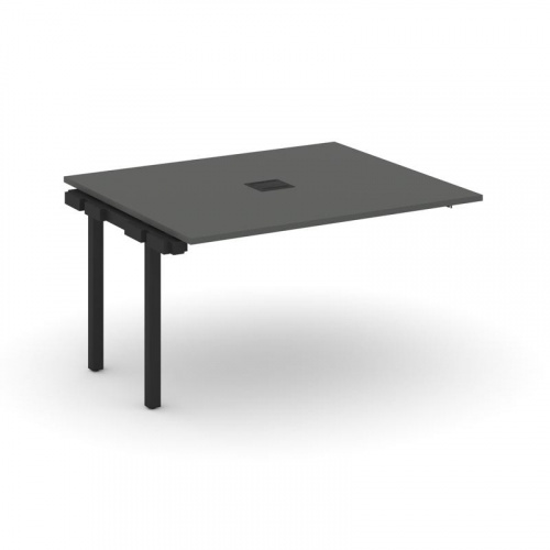 Style Project Проходной наб. элем. перег. стола SN-5P.NSPRG-033 Белый/Металл Белый 1380*1180*750 фото 2