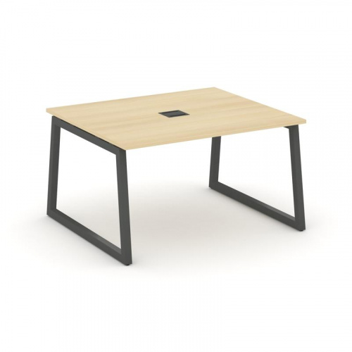 Style Project Стол переговорный SN-5T1.SPRG-034 Акация Лорка/Металл Антрацит/Заглушка Металл Антраци фото 28