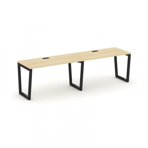 Style Project Рабочая станция 1 сторон. SN-5T2.ORS-022 Акация Лорка/Металл Антрацит/Заглушка Пластик фото 6