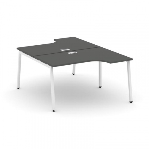 Style Project Рабочая станция эргоном. SN-4A.DRPA-002 Дуб Наварра/Металл Антрацит 1580*1232/1992*750 фото 21