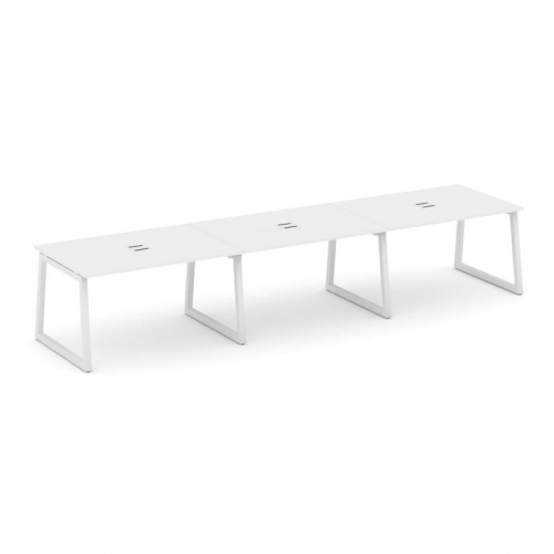 Style Project Стол переговорный SN-5T1.SPRG-021 Акация Лорка/Металл Антрацит/Заглушка Металл Антраци фото 18