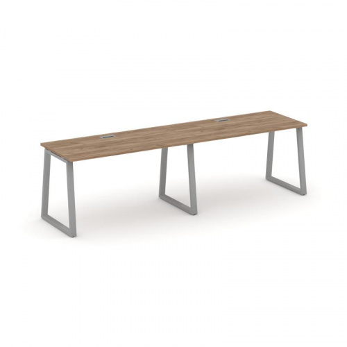 Style Project Рабочая станция 1 сторон. SN-6T1.ORS-001 Акация Лорка/Металл Антрацит/Заглушка Пластик фото 10