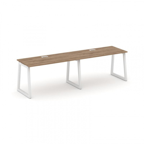 Style Project Рабочая станция 1 сторон. SN-5T1.ORS-001 Акация Лорка/Металл Антрацит/Заглушка Пластик фото 11