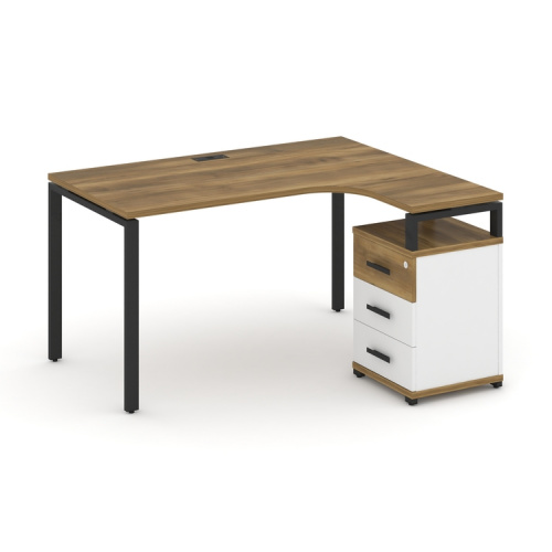 Стол эргономичный с опорной тумбой Concept CN.SA-305(R)