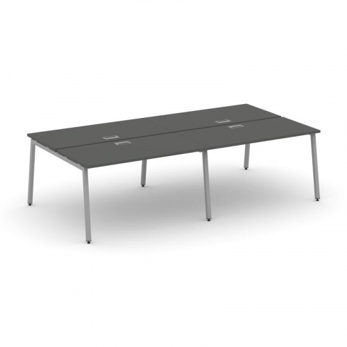 Style Project Рабочая станция 2-х сторон. SN-4A.DRS-044 Вяз Благородный/Металл Белый 3160*1432*750 фото 5