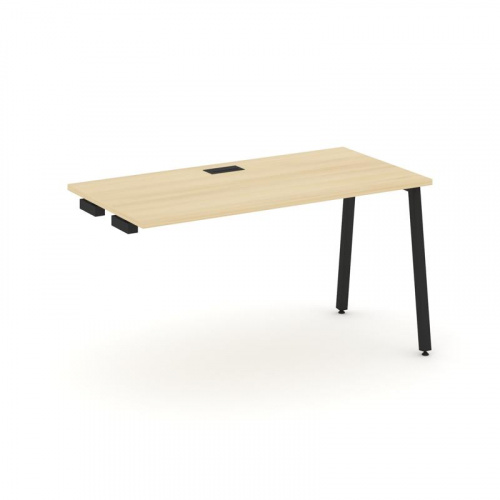 Style Project Стол-приставка к опор. элем. SN-4A.OPRS-013 Антрацит/Металл Белый 1380*700*750 фото 9