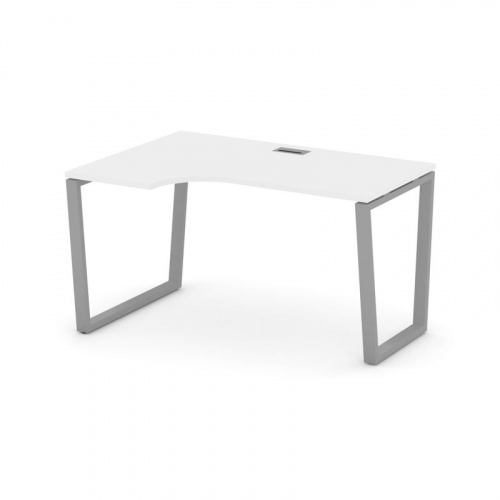 Style Project Стол рабочий эргоном. SN-6T2.SPA-022(L) Акация Лорка/Металл Антрацит/Заглушка Пластик фото 16