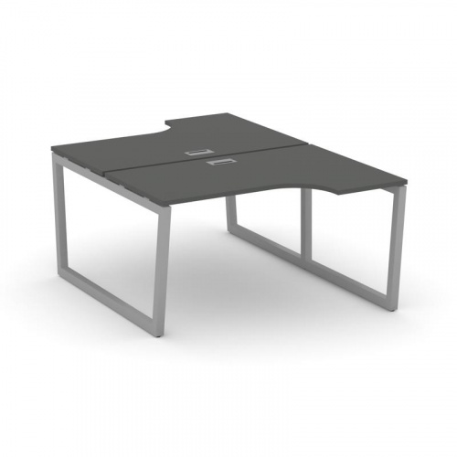 Style Project Рабочая станция эргоном. SN-5T2.DRPA-021 Акация Лорка/Металл Антрацит/Заглушка Пластик фото 18