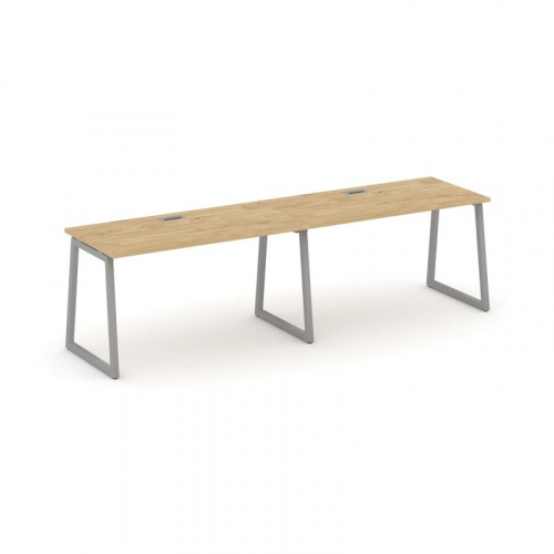 Style Project Рабочая станция 1 сторон. SN-4T1.ORS-001 Акация Лорка/Металл Антрацит/Заглушка Пластик фото 2