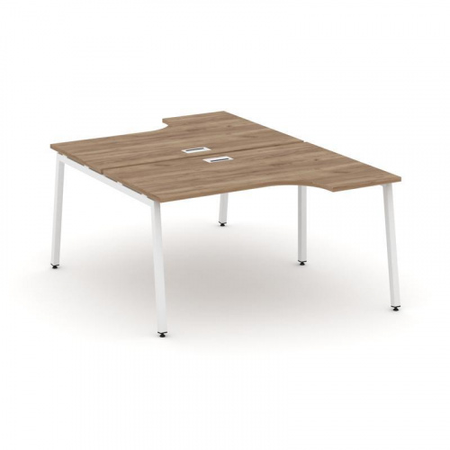 Style Project Рабочая станция эргоном. SN-4A.DRPA-002 Дуб Наварра/Металл Антрацит 1580*1232/1992*750 фото 18