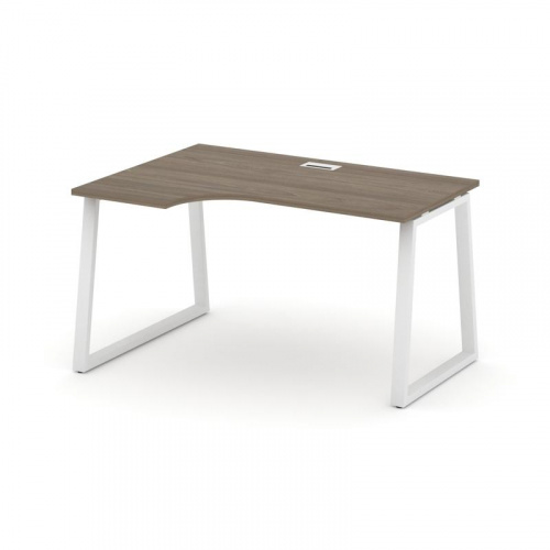 Style Project Стол рабочий эргоном. SN-6T1.SPA-012(L) Акация Лорка/Металл Антрацит/Заглушка Пластик фото 15