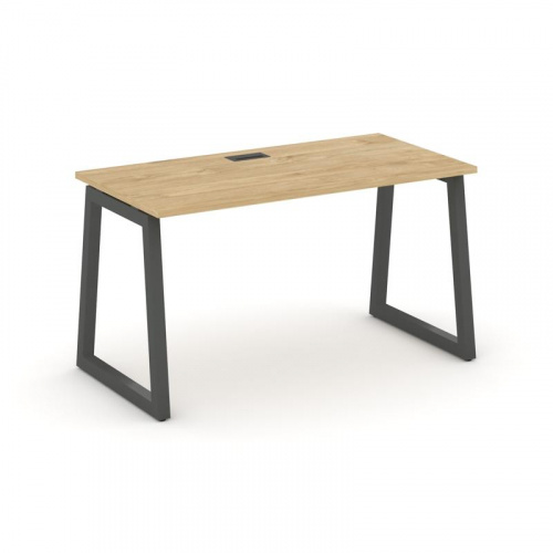 Style Project Стол письменный SN-5T1.SP-021 Акация Лорка/Металл Антрацит/Заглушка Пластик Черный 980 фото 22