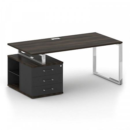 Стол руководителя с опорной тумбой Shift SK.SRT-180 (L)