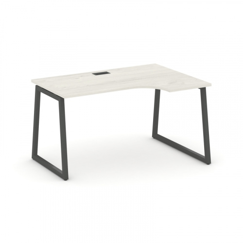 Style Project Стол рабочий эргоном. SN-4T1.SPA-002(R) Акация Лорка/Металл Антрацит/Заглушка Пластик фото 10 Style Project Стол рабочий эргоном. SN-4T1.SPA-002(R) Акация Лорка/Металл Антрацит/Заглушка Пластик фото 10