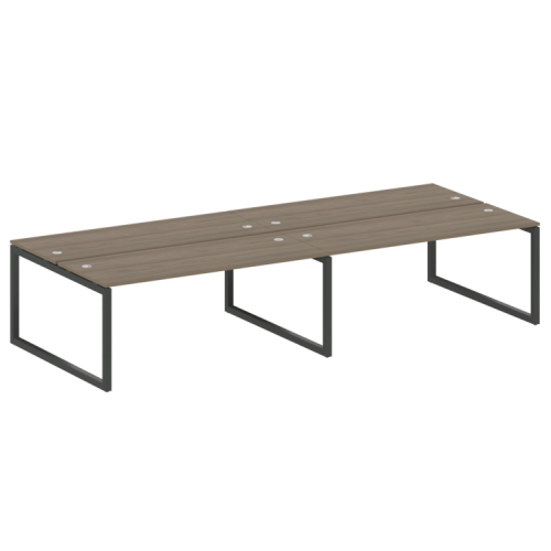 Бенч-система на 4 места на О-обр. м/к Metal System Quattro 50БО.СМ-4.5  фото 2