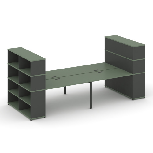 Бенч-система с опорными стеллажами Concept CN.DRS-257